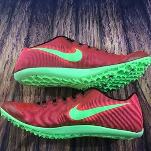 Nike Mens Nike Zoom 400 Red Black Volt